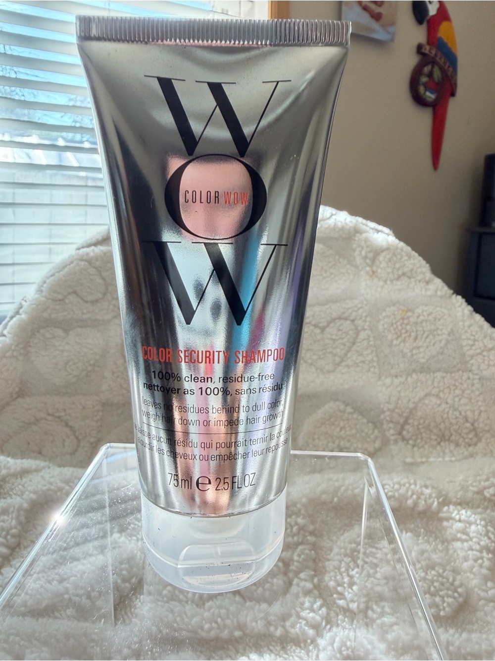 Color Wow Color Security Shampoo - Shiny Silver Tube 75ml